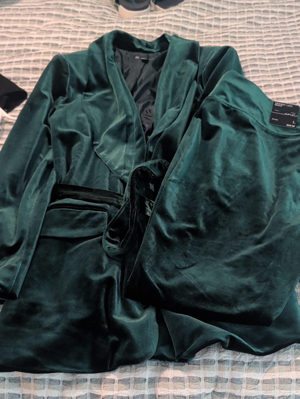 Net INC Velvet Pantsuit